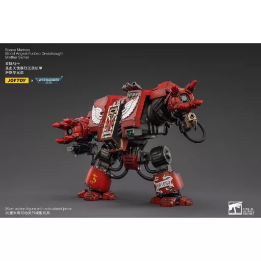 Warhammer 40,000 Action Figure Blood Angels Furioso Dreadnought Brother Samel 20 cm