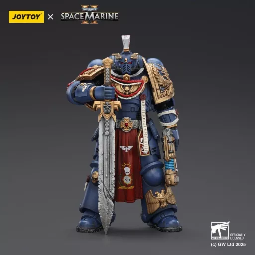 Warhammer 40,000: Space Marine 2 Action Figure Ultramarines Relic Primus Armourwith Plasma Pistol and Combat Blade 13 cm