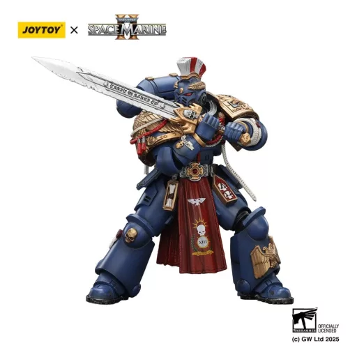 Warhammer 40,000: Space Marine 2 Action Figure Ultramarines Relic Primus Armourwith Plasma Pistol and Combat Blade 13 cm