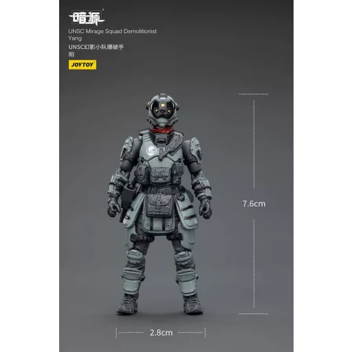 Dark Source Action Figur UNSC Mirage Squad 7 cm