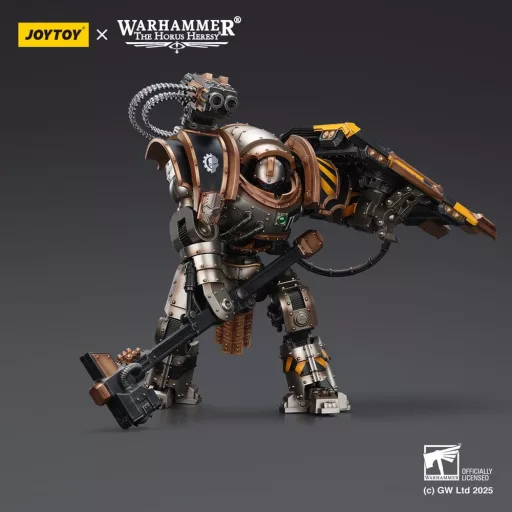 Warhammer The Horus Heresy Action Figure Iron Warriors Iron Circle Domitar-Ferrum Class Battle-automata with Karceri Battle Shield 24 cm