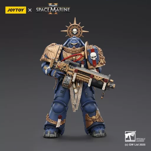 Warhammer 40,000: Space Marine 2 Action Figure Ultramarines Heavy Relic Primus Armor with Heavy Relic Bolt Rifle 13 cm