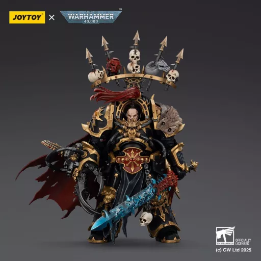 Warhammer 40,000 Figura  Black Legion Abaddon the Despoiler with Drach'nyen and the Talo 16 cm