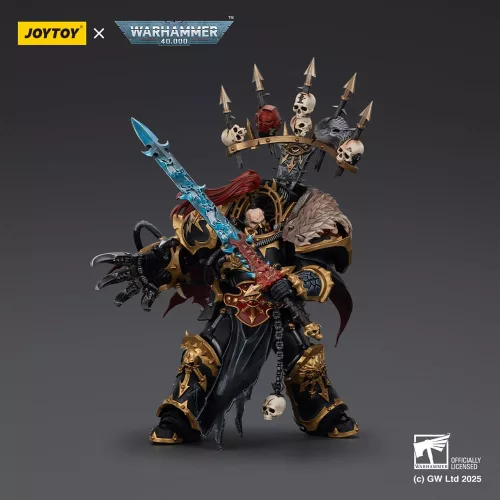 Warhammer 40,000 Figura  Black Legion Abaddon the Despoiler with Drach'nyen and the Talo 16 cm