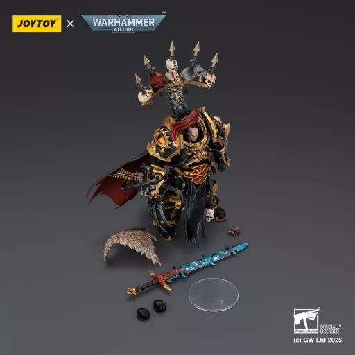 Warhammer 40,000 Figura  Black Legion Abaddon the Despoiler with Drach'nyen and the Talo 16 cm