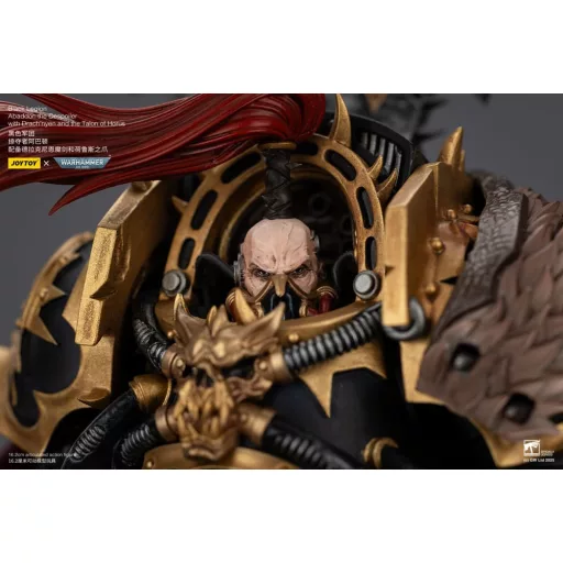 Warhammer 40,000 Figura  Black Legion Abaddon the Despoiler with Drach'nyen and the Talo 16 cm