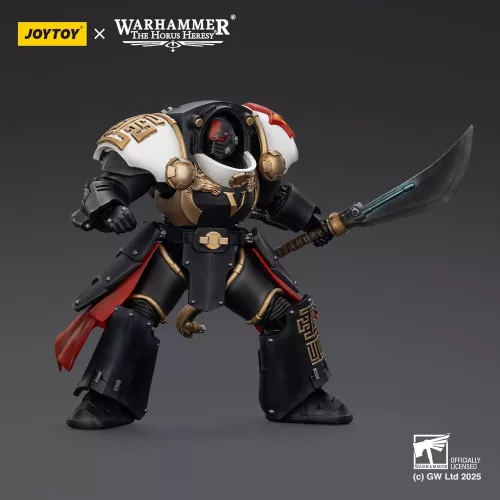 Warhammer The Horus Heresy Action Figure White Scars Ebon Keshig Terminator 1 with Power Glaive 13 cm