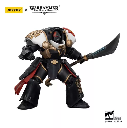 Warhammer The Horus Heresy Action Figure White Scars Ebon Keshig Terminator 1 with Power Glaive 13 cm