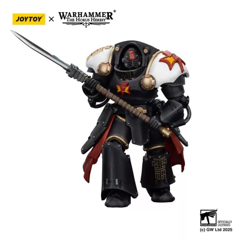 Warhammer The Horus Heresy Action Figure White Scars Ebon Keshig Terminator 2 with Power Glaive 13 cm