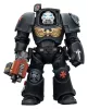 Warhammer 40,000 Action Figure Black Templars Terminator 2 with Power Fist and Storm Bolter 14 cm