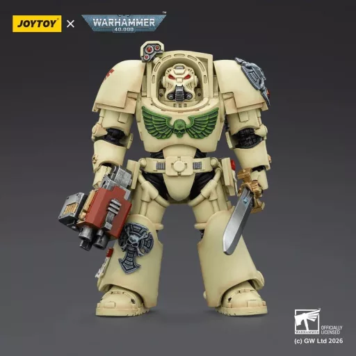 Warhammer 40,000 Action Figure Dark Angels Deathwing Terminator 1 with Power Sword and Storm Bolter 14 cm