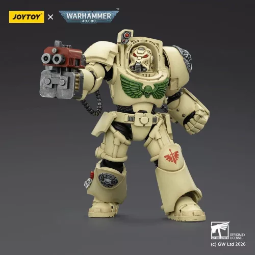 Warhammer 40,000 Action Figure Dark Angels Deathwing Terminator 2 with Power Fist and Storm Bolter 14 cm