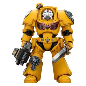   Warhammer 40,000 Action Figure Imperial Fists Terminator 1 with Power Sword and Storm Bolter 14 cm