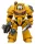 Warhammer 40,000 Action Figure Imperial Fists Terminator 1 with Power Sword and Storm Bolter 14 cm