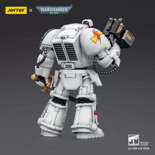Warhammer 40,000 Action Figure White Scars Terminator 1 with Power Sword and Storm Bolter 14 cm