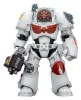 Warhammer 40,000 Action Figure White Scars Terminator 2 with Power Fist and Storm Bolter 14 cm