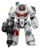 Warhammer 40,000 Action Figure White Scars Terminator 3 with Power Fist and Assault Cannon 14 cm