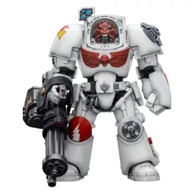   Warhammer 40,000 Action Figure White Scars Terminator 3 with Power Fist and Assault Cannon 14 cm