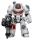 Warhammer 40,000 Action Figure White Scars Terminator 3 with Power Fist and Assault Cannon 14 cm