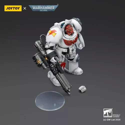 Warhammer 40,000 Action Figure White Scars Terminator 3 with Power Fist and Assault Cannon 14 cm