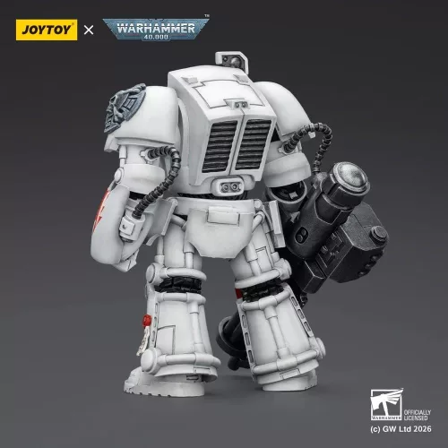 Warhammer 40,000 Action Figure White Scars Terminator 3 with Power Fist and Assault Cannon 14 cm