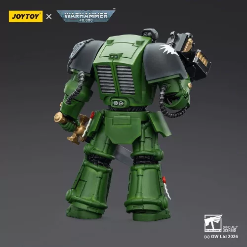 Warhammer 40,000 Action Figure Salamanders Terminator 1 with Power Sword and Storm Bolter 14 cm