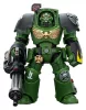 Warhammer 40,000 Action Figure Salamanders Terminator 3 with Power Fist and Assault Cannon 14 cm
