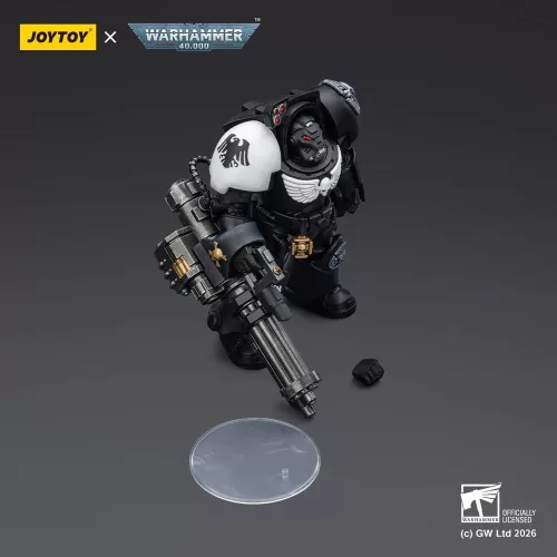 Warhammer 40,000 Action Figure Raven Guard Terminator 3 with Power Fist and Assault Cannon 14 cm