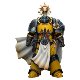   Warhammer Imperial Fists Action Figure Librarian Consulwith Force Axe and Bolt Pistol 12 cm