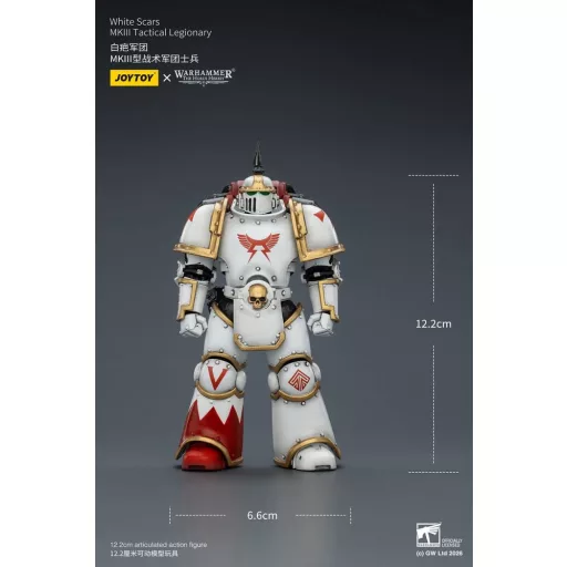 Warhammer The Horus Heresy Action Figure White Scars MKIll Tactical Legionary 12 cm