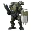 Dark Source Action Figure 1/25 APOC Series Storm Surge Heavy Fire Assault Mech ST-8616 14 cm