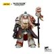 Warhammer 40,000 Action Figure White Scars Stormseer Consulwith Force Staff and Bolt Pistol 12 cm
