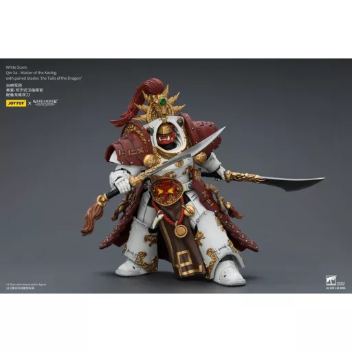 Warhammer The Horus Heresy Action Figure White Scars Qin Xa - Master of the Keshig 14 cm