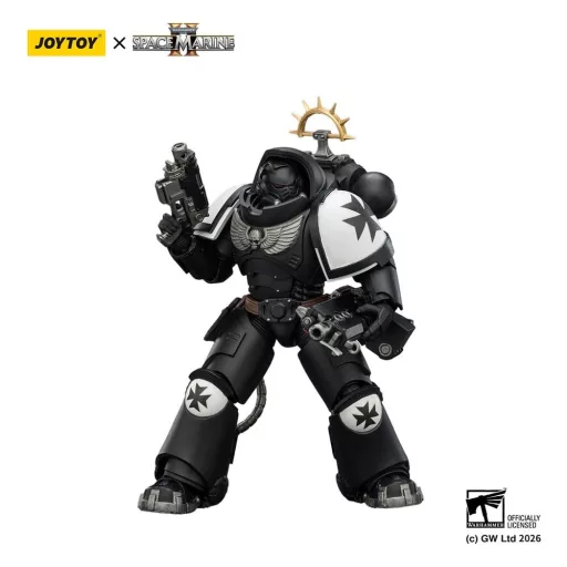 Warhammer 40,000 Action Figure Game Edition Black Templars Heavy Intercessor 13 cm
