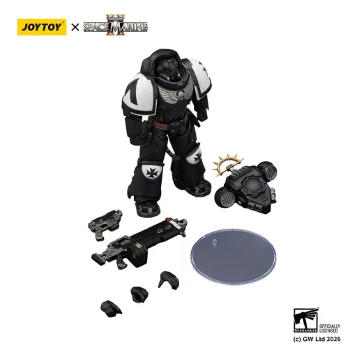 Warhammer 40,000 Action Figure Game Edition Black Templars Heavy Intercessor 13 cm