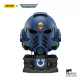 Warhammer 40,000 Captain MkX Helmet & Display Stand Ultramarines 44 cm