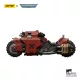 Warhammer 40,000 Raider-pattern Combat Bike Blood Angels with twin-linked bolt rifles 22 cm