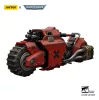 Warhammer 40,000 Raider-pattern Combat Bike Blood Angels with twin-linked bolt rifles 22 cm