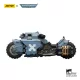 Warhammer 40,000 Raider-pattern Combat Bike Space Wolves with twin-linked bolt rifles 22 cm