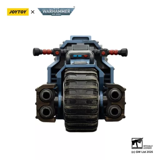 Warhammer 40,000 Raider-pattern Combat Bike Space Wolves with twin-linked bolt rifles 22 cm