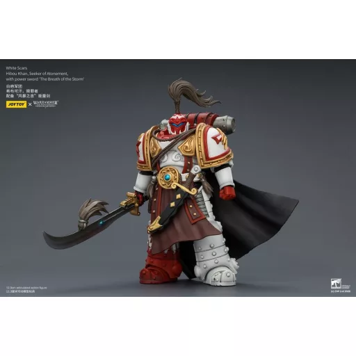 Warhammer The Horus Heresy Action Figure White Scars Hibou Khan, Seeker of Atonement 12 cm