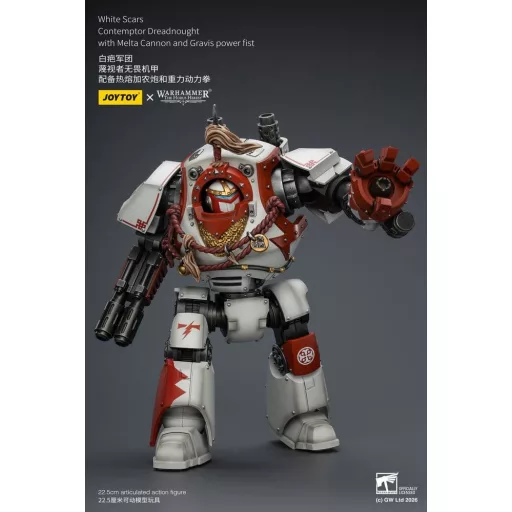 Warhammer The Horus Heresy Action Figure White Scars Contemptor Dreadnought 23 cm