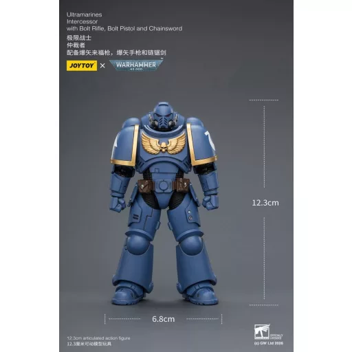 Warhammer 40,000 Action Figure Ultramarines Intercessor 12 cm