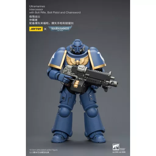 Warhammer 40,000 Action Figure Ultramarines Intercessor 12 cm