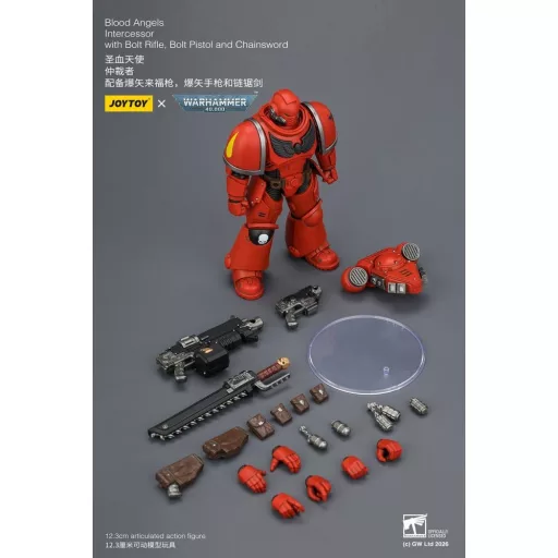 Warhammer 40,000 Action Figure Blood Angels Intercessor 12 cm