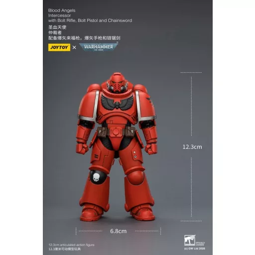 Warhammer 40,000 Action Figure Blood Angels Intercessor 12 cm
