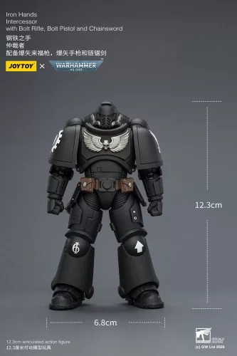 Warhammer 40,000 Action Figure Iron Hands Intercessor 12 cm
