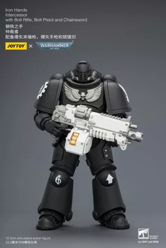 Warhammer 40,000 Action Figure Iron Hands Intercessor 12 cm