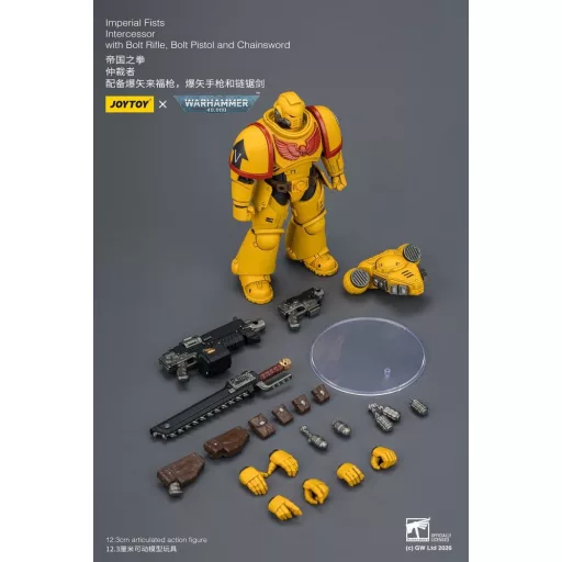 Warhammer 40,000 Action Figure Imperial Fists Intercessor 12 cm