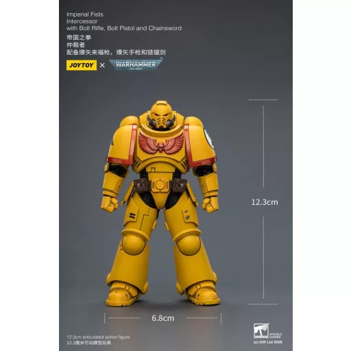 Warhammer 40,000 Action Figure Imperial Fists Intercessor 12 cm